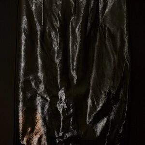 Forever 21 Black Faux Leather Mini Skirt